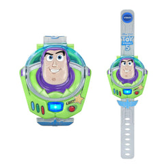 VTech reloj Buzz Lightyear frontal mostrando diseño divertido y reconocimiento inmediato