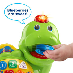 VTech vista de la boca abierta que reconoce piezas y enseña