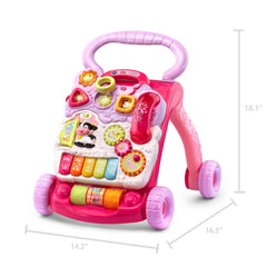 VTech panel de actividades desmontable detalle con botones que fomentan la coordinación
