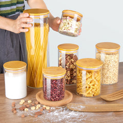 Vtopmart vidrio de borosilicato en primer plano que muestra durabilidad