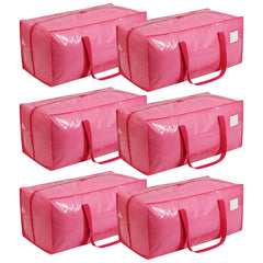VTSVTS bolsa frontal rosa mostrando capacidad y diseño práctico