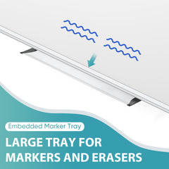 VUSIGN accessories kit with markers, eraser and tray for immediate setup benefit