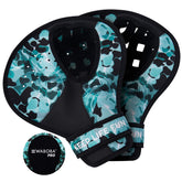 Waboba guantes catch empacado frontal mostrando set completo y facilidad de transporte