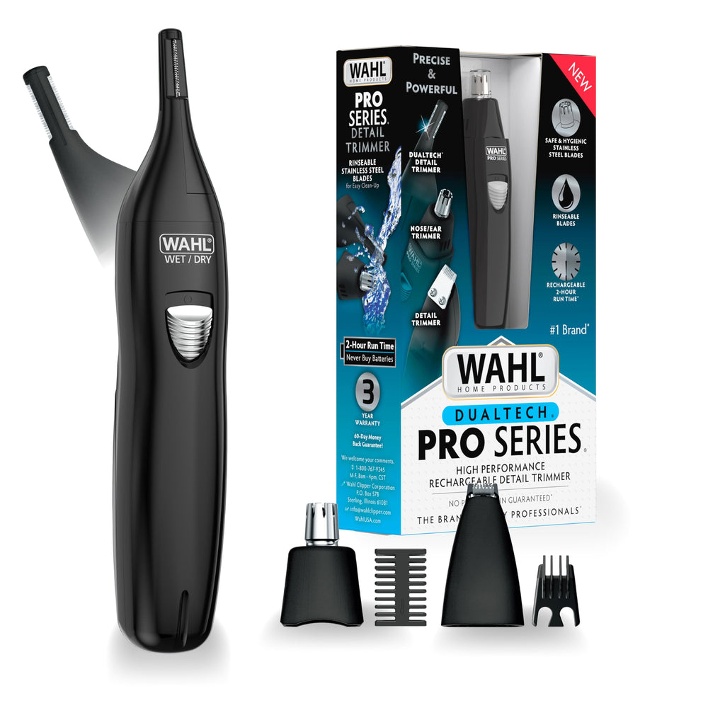 Wahl vista frontal del producto con diseño compacto y fácil agarre