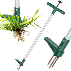 Walensee front view of stand up weeder showing full length and posture benefit