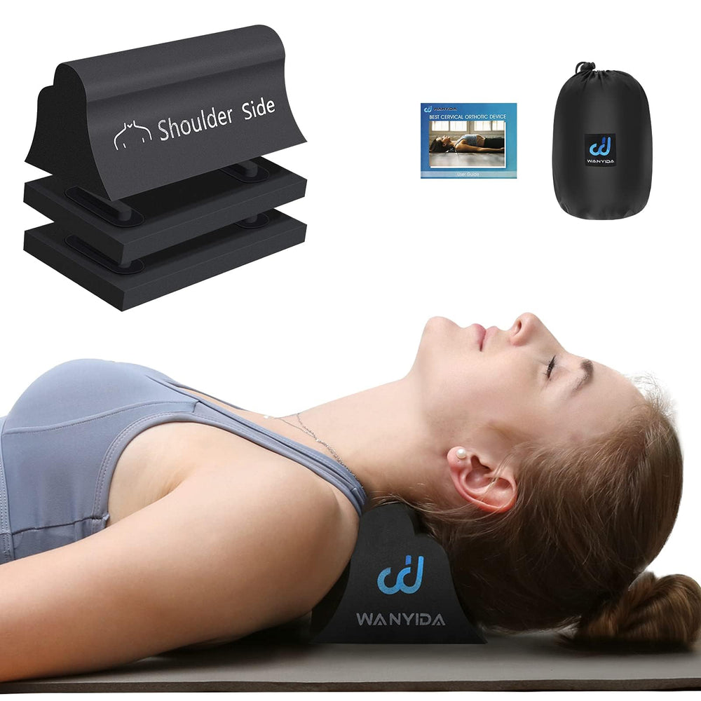 WANYIDA vista frontal del dispositivo mostrando forma ergonómica y beneficio de soporte