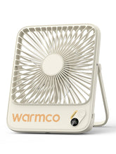 Warmco D3 frontal mostrando diseño compacto y fácil transporte