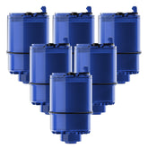 Waterdrop front view of replacement faucet filter showing compact design and easy fit
