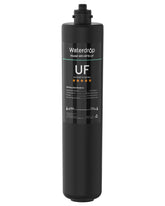 Waterdrop empaque frontal del RF15-UF mostrando compatibilidad y beneficio de filtrado