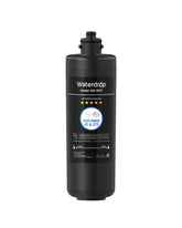Waterdrop RF10 frente del empaque mostrando el repuesto y compatibilidad