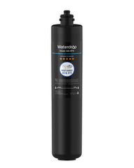 Waterdrop RF15 cartucho frontal mostrando acabado y forma beneficioso para reemplazo rápido