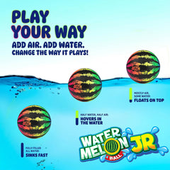 Detalle de textura PVC de Watermelon Ball destacando durabilidad y resistencia al agua