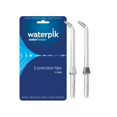 Waterpik punta Precision JT-100E frontal muestra calidad y ajuste seguro