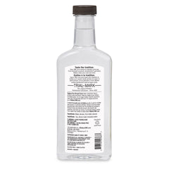 Watkins primer plano de etiqueta legible y certificaciones claras