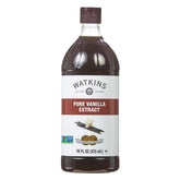 Watkins frente del empaque 16 oz mostrando botella y beneficio consistencia