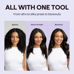 Wavytalk barril de turmalina en primer plano que reduce frizz