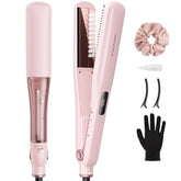 wavytalk plancha vapor frontal mostrando diseño y beneficio de peinado rápido