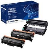WEAREC empaque frontal del kit TN660 y DR630 mostrando contenido y ahorro