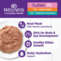 Wellness texturas del paté cerca, mostrando consistencia apetecible