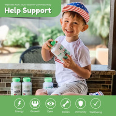 Wellvites textura de la gomita suave y masticable para niños
