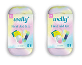 Welly lata tie dye frontal mostrando diseño y portabilidad