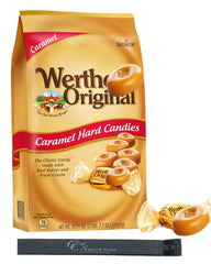 CC's Sweets & Snacks bolsa frontal de Werthers Original mostrando el embalaje y cantidad