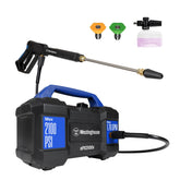 Westinghouse ePX3100v front view showing compact body and handle benefit portability