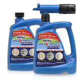 Wet & Forget botella frontal con boquilla Xtreme Reach mostrando producto listo para usar