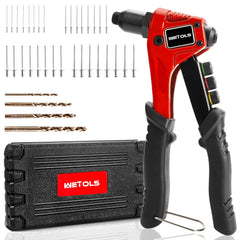 WETOLS remachadora frontal mostrando el cuerpo robusto y beneficios de control