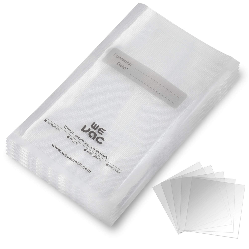 Wevac front packaging showing 11x16 100-count and benefits