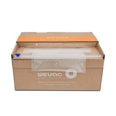 Wevac rollo de 11 pulgadas en mano para comparar tamaño y ahorrar espacio