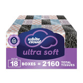 White Cloud vista frontal de la caja mostrando diseño y cantidad