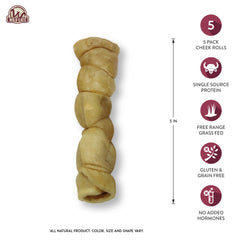 Wild Eats primer plano textura del rollo que demuestra resistencia y durabilidad