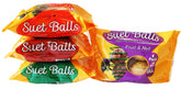 Wildlife Sciences front packaging showing 16 melt resistant suet balls and contents benefit