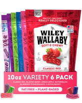 WILEY WALLABY paquete frontal mostrando variedad y frescura