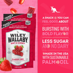 WILEY WALLABY trozo en mano para comparar tamaño y facilitar porcionado