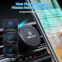 WixGear cuatro placas metálicas incluidas para diferentes dispositivos