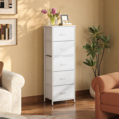 WLIVE cajones de tela abiertos facilitando acceso y organización