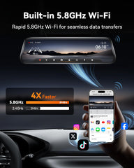 WOLFBOX G930 cámara trasera 1080p lista para instalar