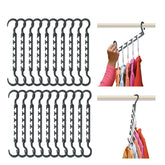 Wonder Hanger imagen frontal del pack mostrando 20 percheros y ahorro de espacio