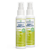 Wondercide lemongrass front packaging showing two 4 oz bottles and benefits