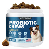 WONTECHMI envase frontal mostrando masticables y beneficios visibles