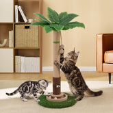 woochpet rascador frontal mostrando palmera y diseño atractivo