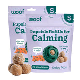 WOOF envase delantero del producto mostrando presentación y beneficios visibles