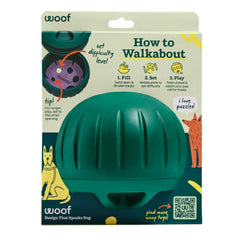 WOOF Walkabout primer plano de textura de goma para resistencia