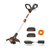 WORX WG163 frontal del equipo mostrando diseño compacto y ligereza