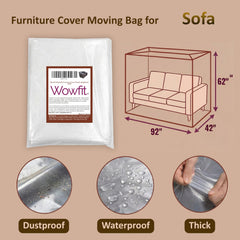 Wowfit detalle de etiqueta incluida para identificar muebles fácilmente
