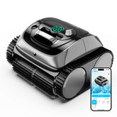 WYBOT C1 front view showing compact cordless design and easy handling benefits