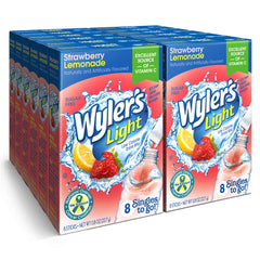 Wyler's Light fachada del paquete mostrando el producto y facilidad de uso