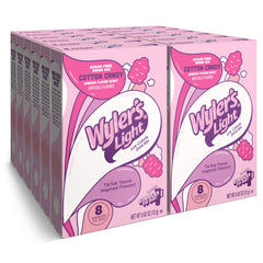 Wyler's Light frente del empaque con 96 sobres, muestra cantidad y conveniencia